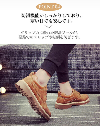 メンズシューズ カジュアル メンズ靴 柔らかい シューズ メンズ 疲れない 靴 レザー 革靴  ローカット ショート アウトドア 厚底 幅広 撥水 オールシーズン シンプル 男性 父の日 軽量 男 スニーカー 紳士靴 デッキシューズ 4E