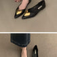 シューズ レディース 靴 ハート パンプス ローヒール ぺたんこ ローヒール バレエシューズ フラットシューズ ポインテッドトゥ ハート ハートフラットパンプス 25年春夏新作 ブラック ベージュ マスタード