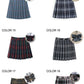 スクールスカート レディース 女子高生 スカート リボン ボウタイ チェックスカート プリーツスカート 制服 高校生 中学生 学生服 ギンガム チェック柄 ミニskirt-001