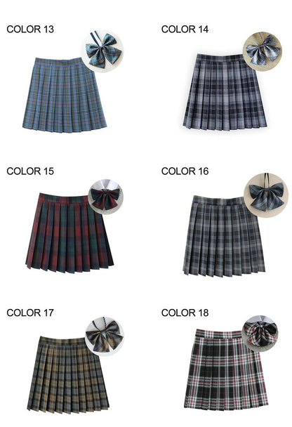 スクールスカート レディース 女子高生 スカート リボン ボウタイ チェックスカート プリーツスカート 制服 高校生 中学生 学生服 ギンガム チェック柄 ミニスカート 学生 学校 女子制服 コスチューム 衣装 仮装 着痩せスクール制服 JK