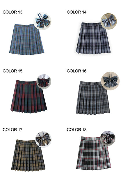 スクールスカート レディース 女子高生 スカート リボン ボウタイ チェックスカート プリーツスカート 制服 高校生 中学生 学生服 ギンガム チェック柄 ミニスカート 学生 学校 女子制服 コスチューム 着痩せスクール制服 JK 仮装 衣装