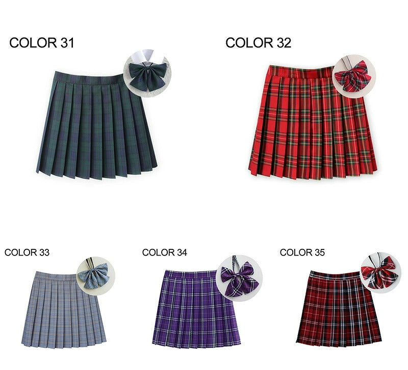 スクールスカート レディース 女子高生 スカート リボン ボウタイ チェックスカート プリーツスカート 制服 高校生 中学生 学生服 ギンガム チェック柄 ミニスカート 学生 学校 女子制服 コスチューム 衣装 仮装 着痩せスクール制服 JK