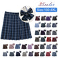 スクールスカート レディース 女子高生 スカート リボン ボウタイ チェックスカート プリーツスカート 制服 高校生 中学生 学生服 ギンガム チェック柄 ミニskirt-001