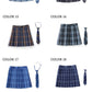 スクールスカート レディース 女子高生 スカート リボン ボウタイ チェックスカート プリーツスカート 制服 高校生 中学生 学生服 ギンガム チェック柄 ミニskirt-005