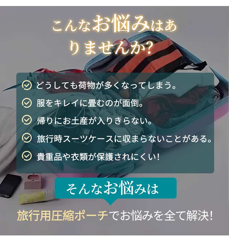 4点セット トラベル 圧縮 ポーチ 衣類スペース 60％ 節約 旅行 収納ポーチ トラベルポーチ 圧縮袋 軽量 出張 旅行 仕分け 簡単 ファスナー シンプル 整理  おしゃれ トラベルグッズ パッキング スーツケース おむつポーチ 衣類 コンパクト 圧縮袋