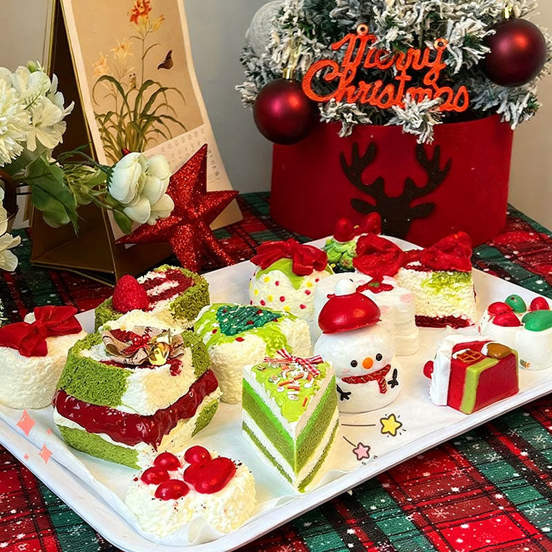 スクイーズ クリスマス ストレス解消 低反発 ふわふわ おもちゃ かわいい 握る もちもち おしゃれ 握って遊ぶ  パン ケーキ ままごと 癒し リアル インテリア 食品サンプル 子供が喜ぶ ぷにぷに お誕生日 女の子  男の子