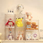 ぬいぐるみ収納ケース 透明 シューズボックス ウインナーケース 透明フィギュアケース アクリルケース 展示用 収納ボックス 収納ケース ケース 箱 棚 収納 バstorage-0136v2