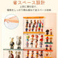 フィギュアケース 組み立て式 収納 ビッグサイズ 展示ボックス 高品質 3段 4段 コレクションケース コレクション ボッstorage-0145