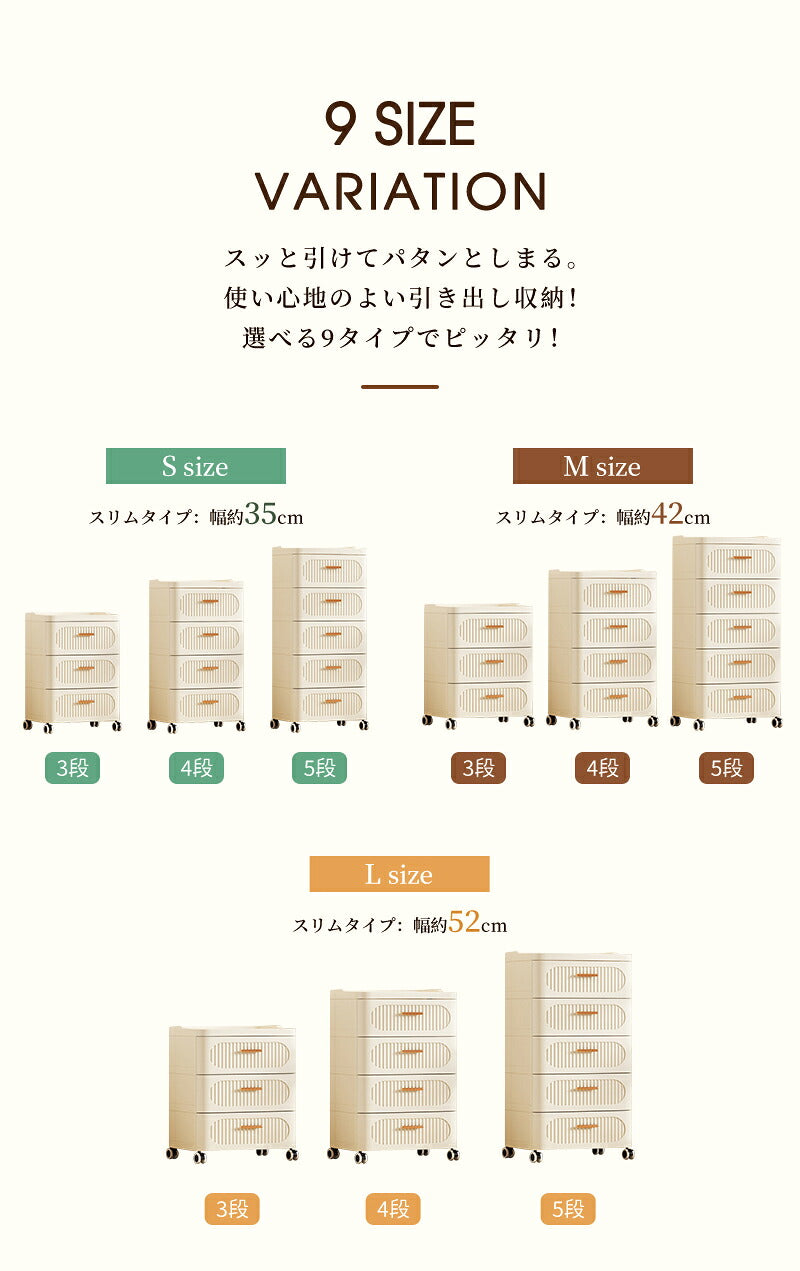 【35%OFFクーポン利用可能★5日終了】収納ボックス キャスター付き 引き出し 大容量 押入れ収納 おしゃれ 収納ボックス  姫系 チェスト 収納ケース 折畳み 送料無料 衣装ケース 軽量  プラスチック 組立簡単 衣装収納ボックス コンテナ 北欧風 大型 収納 小物 布団 整理棚