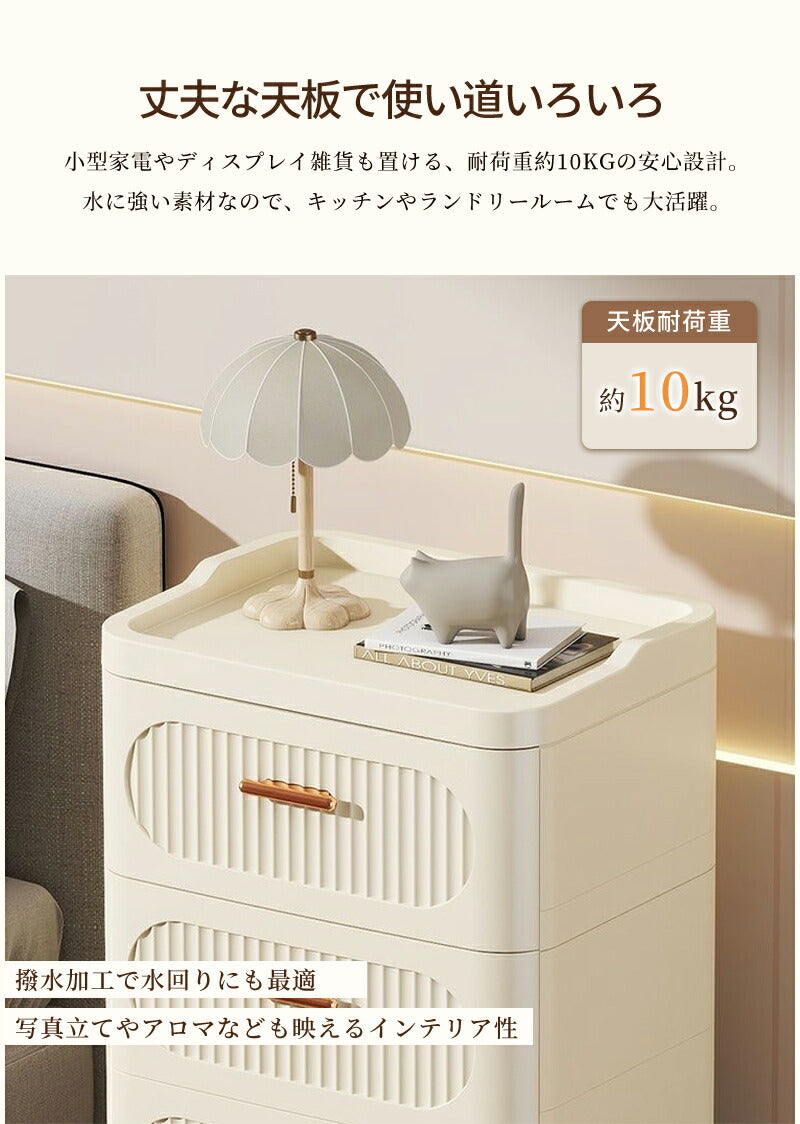 【35%OFFクーポン利用可能★5日終了】収納ボックス キャスター付き 引き出し 大容量 押入れ収納 おしゃれ 収納ボックス  姫系 チェスト 収納ケース 折畳み 送料無料 衣装ケース 軽量  プラスチック 組立簡単 衣装収納ボックス コンテナ 北欧風 大型 収納 小物 布団 整理棚