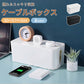 タップボックス コードケース 蓋付き 配線収納 コンセントボックス ケーブルボックス 配線隠し コード隠し ケーブル収納ボックス 収納 コンセント カバー ケーブル収納 配線カバー コードボックス タップ収納 シンプル おしゃれ