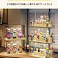 【10%ポイントバック★11日終了】フィギュアケース 収納 高品質  ケース ボックス コレクションケース  コレクション ボックス クリアケース 透明展示ケース 積み重ね可能 組み立て式 透明 コレクションボックス