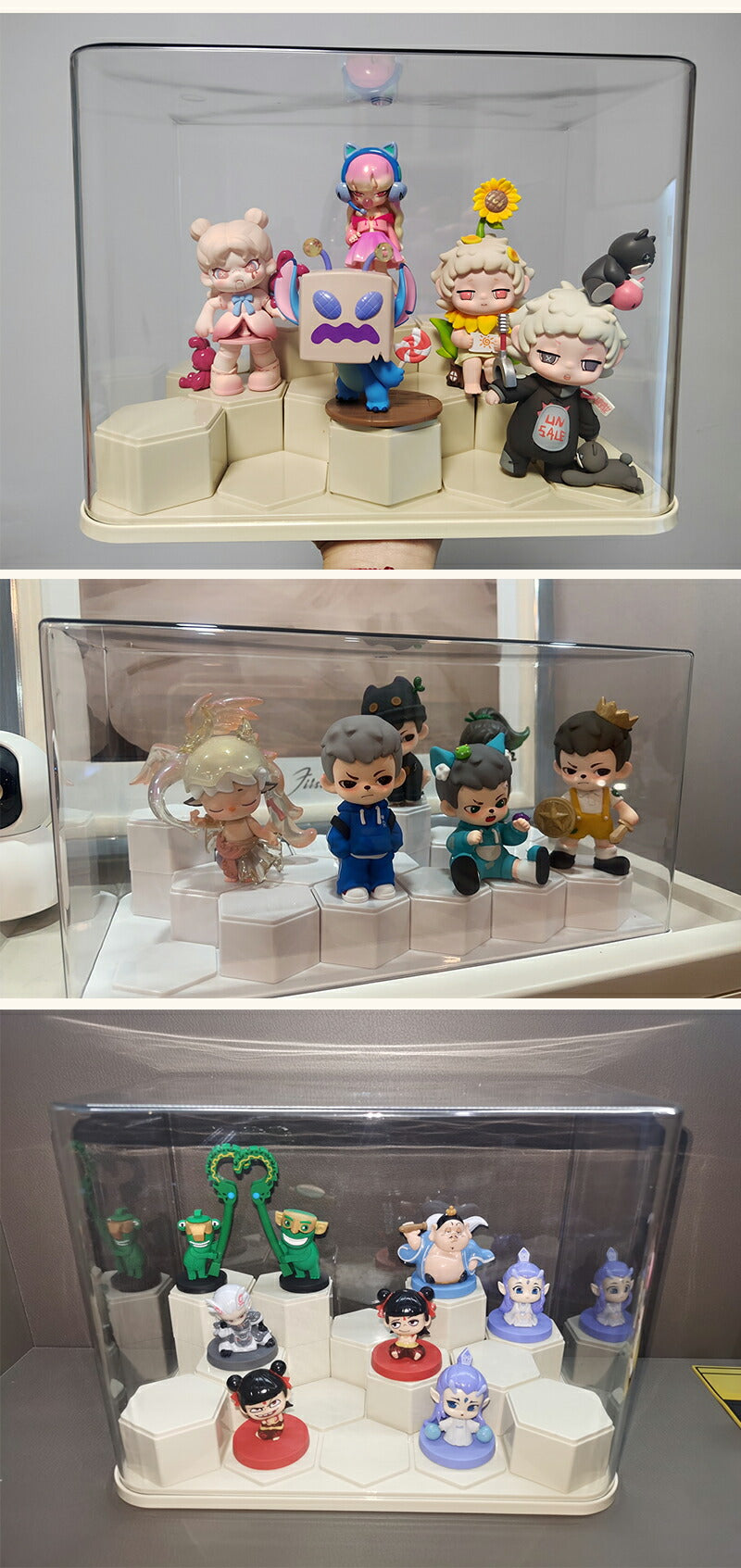 【10%ポイントバック★11日終了】フィギュアケース 収納 高品質  ケース ボックス コレクションケース  コレクション ボックス クリアケース 透明展示ケース 積み重ね可能 組み立て式 透明 コレクションボックス