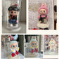 フィギュアケース クリア LABUBU用 ディスプレイボックス コレクションケース 透明 ショーケース フィギュア 卓上 収納 人形 積み重ね可能 ディスプレイケース ディスプレイ ケース  ボックス 陳列ケース 省スペース  送料無料 プレゼント