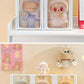 コレクションケース らぶぶ アクリル 棚 ボックス 卓上 LABUBU フィギュアケース ディスプレイケース コレクションボード ラブブ 展示ケース 飾り棚 透明 扉付き スタッキング おしゃれ クリア 人形 コレクション 積み重ね 汚れ防止 傷つけ防止 防塵 収納 透明ボックス