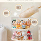 ぬいぐるみ用 収納ケース コーナー収納 ラブブ フィギュアケース らぶぶ クリ LABUBU ディスプレイボックス  カバー 保護ケース 汚れ防止 防塵 傷つけ防止 透明ケース ショーケース フィギュア 卓上 収納 人形 積み重ね可能 省スペース