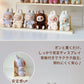 ぬいぐるみ用 収納ケース コーナー収納 ラブブ フィギュアケース らぶぶ クリア 透明LABUBU ディスプレイボックス  保護ケース 汚れ防止 防塵 傷つけ防止 透明ケース ショーケース フィギュア 卓上 収納 人形 積み重ね可能 省スペース
