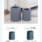 ゴミ箱 袋が見えない おしゃれ ごみ箱 リビング 袋 ゴミ袋が見えない 北欧 丸 ごみばこ 見えない 小さめ かわいい 白 スリム キッチン オフィス フタなしゴミ箱 袋を見せない フタなし 2重構造 シンプル 丸型ゴミ箱  一人暮らし