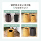 ゴミ箱 おしゃれ ゴミ袋が見えない ごみ箱 丸型 ビニール袋隠す 北欧 スリム リビング キッチン オフィス ごみばこ フタなし ルクレール 2重構造 くず入れ フタなしゴミ箱 丸型ゴミ箱 シンプル モダンゴミ箱 一人暮らし 洗面所 台所