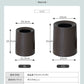 ゴミ箱 おしゃれ ゴミ袋が見えない ごみ箱 丸型 ビニール袋隠す 北欧 スリム リビング キッチン オフィス ごみばこ フタなし ルクレール 2重構造 くず入れ フタなしゴミ箱 丸型ゴミ箱 シンプル モダンゴミ箱 一人暮らし 洗面所 台所
