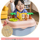 おもちゃ おもちゃ箱 収納 ボックス ケース キャスター 大容量 蓋付き 玩具箱 女の子 男の子 キッズ 子供 子ども こども フタ 車 モチーフ ブロックテーブル かわいい おしゃれ 室内 収納ケース ブロック遊び デスク 卓上 小物 積み木  ベビー 出産祝い プレゼント ギフト