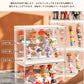 コレクションケース POP MART LABUBU収納 アクリル 棚 卓上 フィギュアケース 積み重ね フィギュア おしゃれ クリア ミニカー ディスプレイケース 小型 透明 扉付き 収納ボックス マグネット式 人形 クリスマス 新年 プレゼント