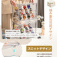 フィギュア 棚 ケース ボックス がちゃがちゃ フィギュアケース 見せる 収納 30cm 扉付き コレクションケース マグネット 透明 クリアケース 3個 2個 1個 送料無料 推し活 グッズ ガチャガチャ 重ねて収納 仕切り 積み重ね可能 組み立て式 ビッグサイズ ディスプレイ
