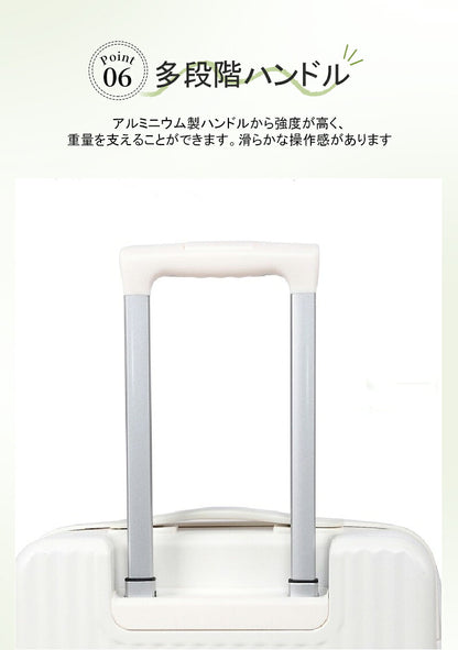 スーツケース Sサイズ TSAロック フロントオープン キャリーケース 機内持ち込み 静音 軽量 前開き 小型 かわいい キャリーバッグ トランクケース 短途旅行 2-3日用 旅行 出張 修学旅行