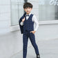 子供 スーツ 男の子 フォーマルスーツ 子供服 男の子スーツ 5点セット スーツ チェック柄 入学式 卒業式 高校生 小学生 中学生 紳士服 キッズ フォーマル おしゃれ 無地 ブローチ 通気性 肩パッド付き こどもスーツ 高級感 長袖 キッズスーツ