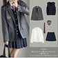 【最大1000円クーポン+P5倍★19日 20時~】スーツ 女の子 6点セット セット 制服 中学生 卒業式 フォーマル 女の子スーツ ベスト付 JK制服 ブレsutu-012