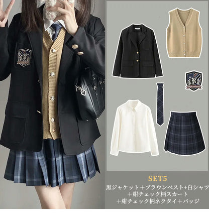 スーツ 女の子 6点セット セット 制服 中学生 卒業式 フォーマル 女の子スーツ ベスト付 JK制服 ブレザー レディース フォーマルスーツ 子供スーツ ジャケット スカート 入学式スーツ 成人式 女子高生 学園祭 卒業式スーツ 女子制服