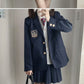 【最大1000円クーポン+P5倍★19日 20時~】スーツ 女の子 6点セット セット 制服 中学生 卒業式 フォーマル 女の子スーツ ベスト付 JK制服 ブレsutu-012