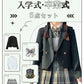 卒業式 スーツ 女の子 小学生 小学校 5点セット フォーマルスーツ 子供スーツ jk制服 高校生 女子高生 XS S M L XL XXL 150 160 キッズ ジャケット ブラウス チェックスカート フォーマル 制服 リボン 中学生 スカート