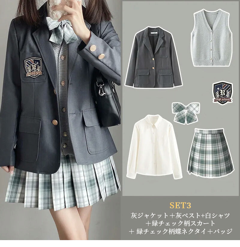 スーツ 女の子 6点セット セット 制服 中学生 卒業式 フォーマル 女の子スーツ ベスト付 JK制服 ブレザー レディース フォーマルスーツ 子供スーツ ジャケット スカート 入学式スーツ 成人式 女子高生 学園祭 卒業式スーツ 女子制服