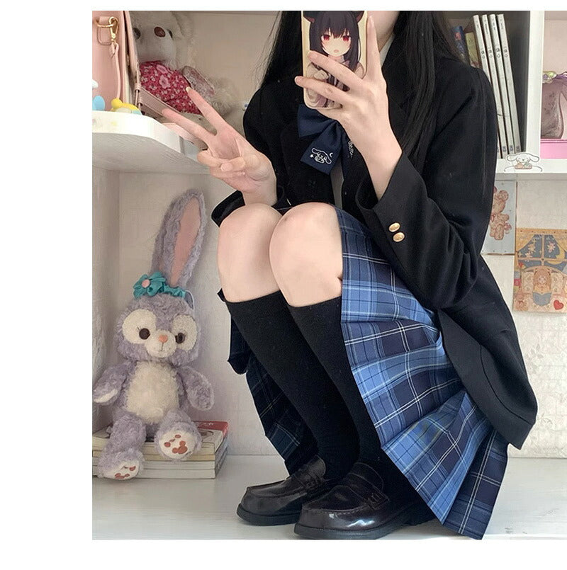 卒業式 スーツ 女の子 5点セット フォーマルスーツ スーツ女の子 子供スーツ キッズスーツ jk制服 子供服 高校生 小学生 小学校 女子高生 入学式 ジャケット スカート リボン ブラウス 中学生 XS S M L XL XXL 150 160 165 韓国風