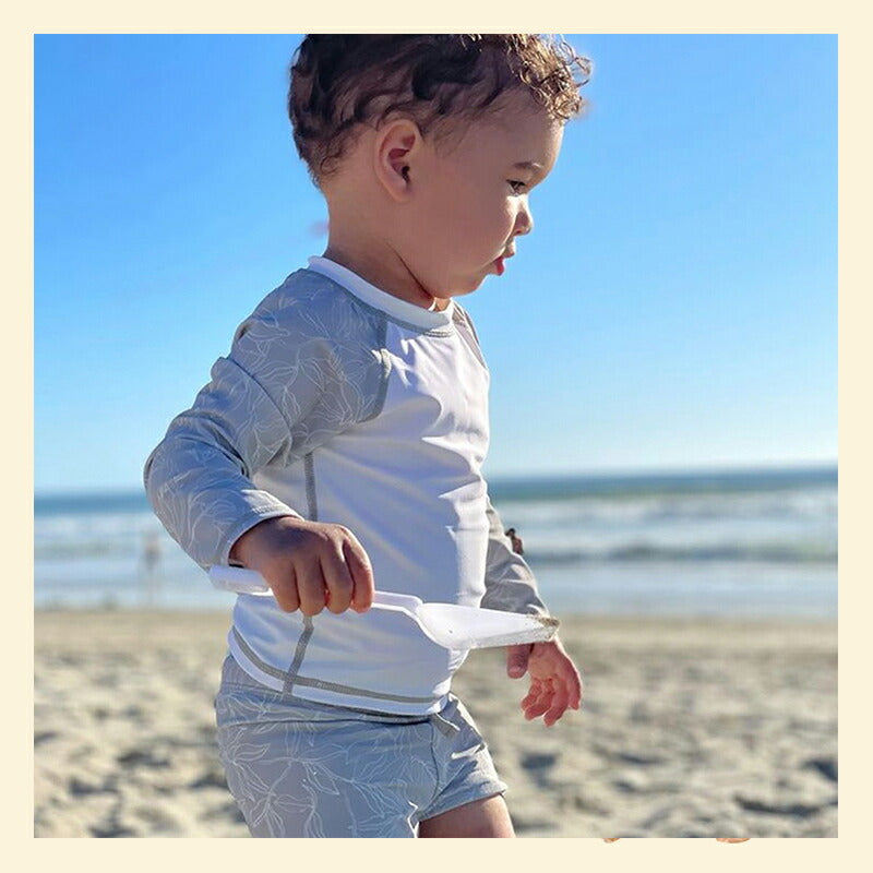 水着 ベビー 男の子 ラッシュガード スイムウェア 子供 セットアップ みずぎ スクール水着 こども 水遊び スイミング セパレート 可愛い かわいい 子ども用copysku-90