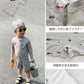 水着 男の子 女の子 ベビー水着 半袖 ロンパース キャップ付き キッズ水着 2点セット 子供水着 オールインワン つなぎ UVカット UPF50+ ベビー 男児 キッズ 女児 子供用 ガールズ 80～130 保育園 水遊び 幼稚園 プール 海水浴 日焼け対策