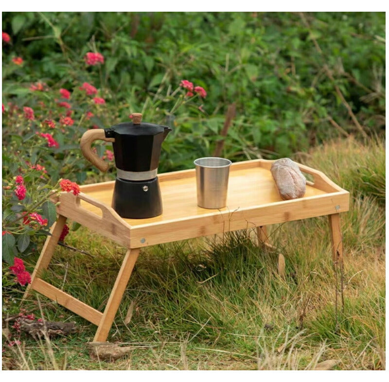 アウトドア テーブル コンパクト幅50cm 折りたたみ 木製  軽量  ピクニックローテーブル レジャーテーブル テーブル 折り畳み アウトドア キャンプ 運動table-021