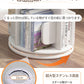 回転式本棚 飾り棚 絵本棚 回転本棚 木製 子供 漫画 ブックシェルフ 省スペース A4 耐荷重80kg 絵本 漫画 小さtana-012
