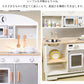 キッチン おままごと 木製 おままごとキッチン おままごとセット 調理器具付き 知育玩具 食器 ごっこ遊び コンロ 家事 出産祝い 子供用キッチン 誕生日プレゼtana-2006