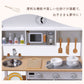 キッチン おままごと 木製 おままごとキッチン おままごとセット 調理器具付き 知育玩具 食器 ごっこ遊び コンロ 家事 出産祝い 子供用キッチン 誕生日プレゼント クリスマス おもちゃ 女の子 プレゼント おしゃれ こども 孫