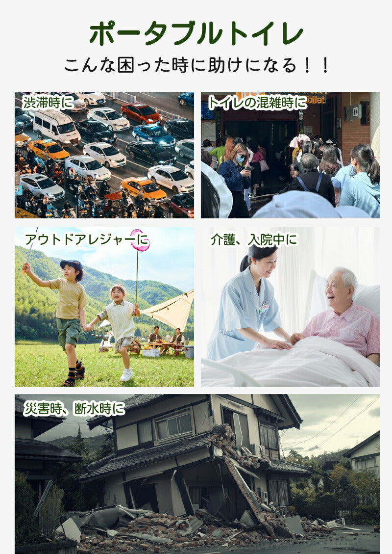 簡易トイレ 非常用トイレ 防災用品 非常用簡易トイレ　汚物袋 収納袋 付き　 耐荷重150kg　折りたたみ  防災 携帯トイレ 災害用トイレ ポータブルトイレ toilet-011