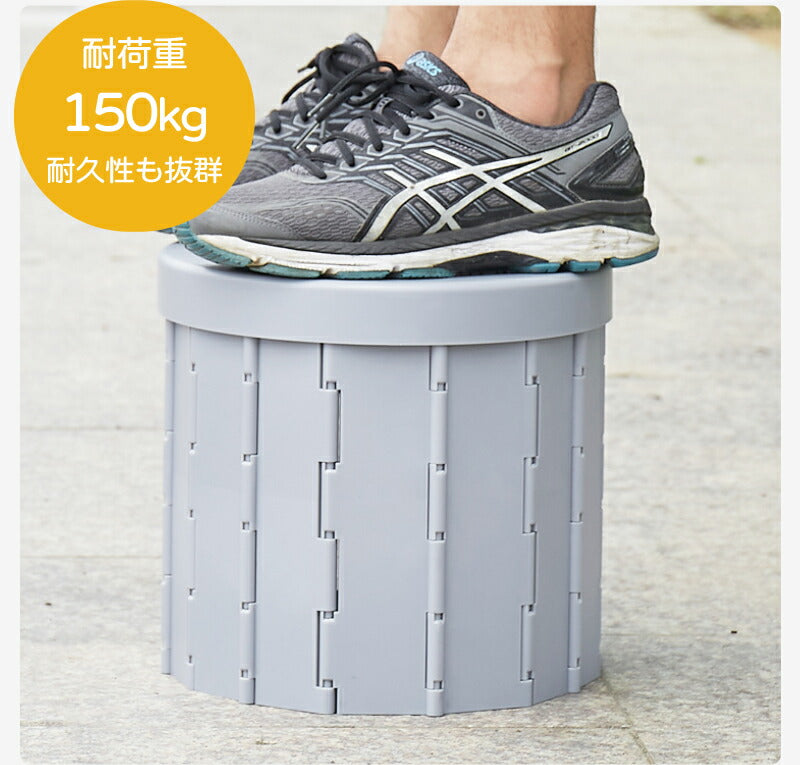 簡易トイレ 非常用トイレ 防災用品 非常用簡易トイレ　汚物袋 収納袋 付き　 耐荷重150kg　折りたたみ  防災 携帯トイレ 災害用トイレ ポータブルトイレ toilet-011