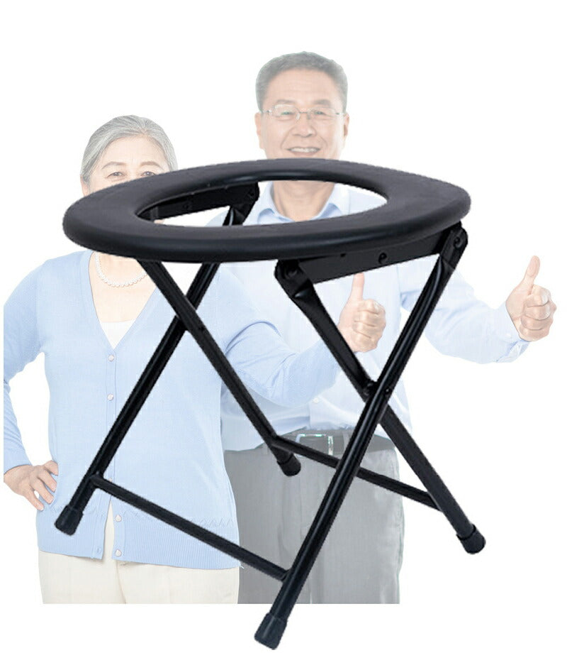 簡易トイレ 簡易便座 災害用 携帯トイレ トイレ 便座 非常用 防災グッズ 折りたたみ 緊急用 キャンプ アウトドア コンパクト ポータブル便座 安心 防災グッtoilet-013