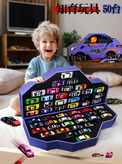 【50台入り】ミニカー カー 合金車 知育玩具  おもちゃ 車 幼児 子供 キッズ 子供の日 誕生日 孫 出産祝い 入toy-001