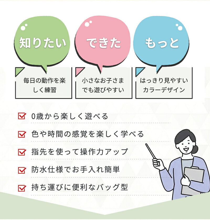 モンテッソーリ ビジーボード 知育玩具 おもちゃ 指先の知育 指先訓練 早期開発 モンテッソーリ教具 赤ちゃん 子供 男の子 女の子 0歳 1歳 2歳 3歳 6か月 7か月 旅行用 誕生日プレゼント 出産祝い 入園祝い プレゼント