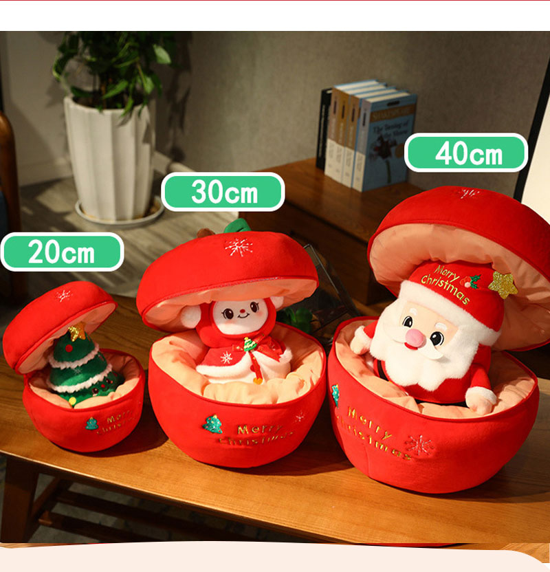 ぬいぐるみ サンタさん トナカイ カピバラ クリスマス クリスマスツリー 雪だるま クマ surpise 赤ちゃん 子供 キッズ おもちゃ クッション 枕 柔らかい 可愛い ふかふか インテリア 彼女 祝い 贈り物 ギフト 収納 女の子 誕生日 プレゼント christmas 20cm/30cm/40cm