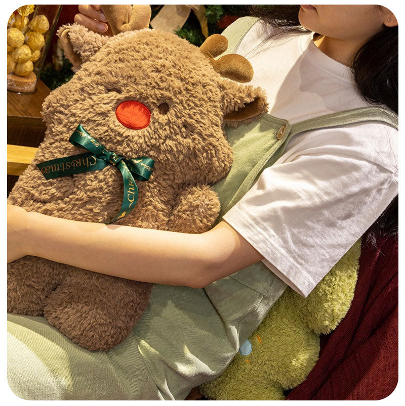 ぬいぐるみ サンタさん トナカイ クリスマス クリスマスツリー ウサギ クマ surpise 赤ちゃん 子供 キッズ おもちゃ クッション 枕 柔らかい 可愛い ふかふか インテリア 彼女 祝い 贈り物 ギフト 収納 女の子 誕生日 プレゼント christmas 45cm