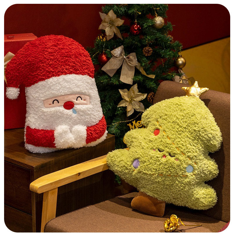 ぬいぐるみ サンタさん トナカイ クリスマス クリスマスツリー ウサギ クマ surpise 赤ちゃん 子供 キッズ おもちゃ クッション 枕 柔らかい 可愛い ふかふか インテリア 彼女 祝い 贈り物 ギフト 収納 女の子 誕生日 プレゼント christmas 45cm