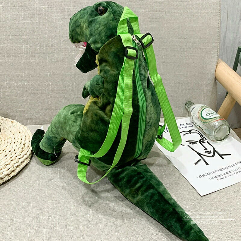 子供 リュック 恐竜　キッズ リュック 子供リュックサック ポリエステル 小さめ ファスナー 恐竜リュック 恐竜 グッズ ぬいぐるみ キッズ 子供 男女兼用 女の子 男の子 女子 男子 子供用 こども 子ども かわいい 可愛い 人気